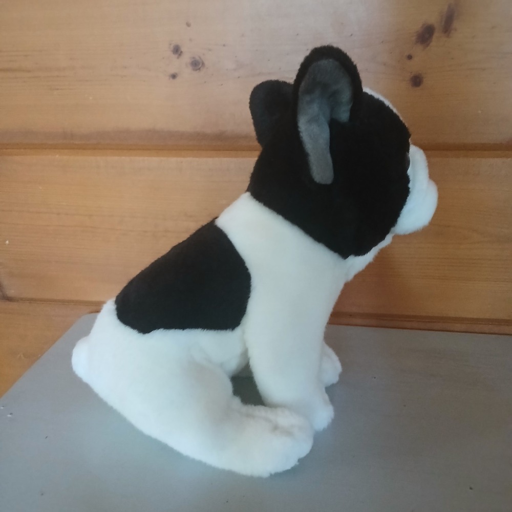 Realistic French Bulldog Puppy Plush 11" Stuffed Animal Dog Soft Toy 2022 D32 - Picture 2 of 5